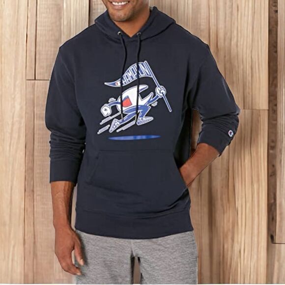 Champion Men’s Pullover Fleece Lined Hoodie Size Large - Picture 1 of 9